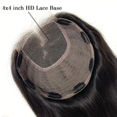 8x8 Virgin Human Hair Topper – 4x4 HD Lace Clip-In Hairpiece - Himpall